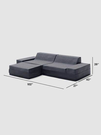 2 Piece Sofa - Outdoor (All Weather)