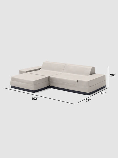 2 Piece Sofa - Outdoor (All Weather)