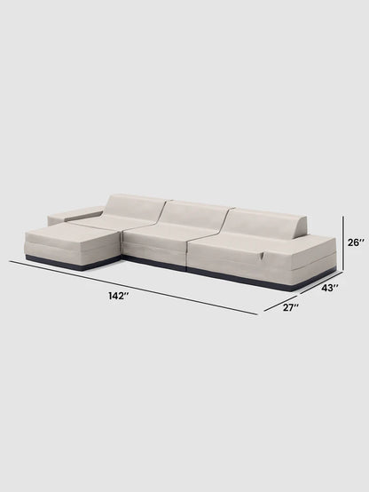 3 Piece Sofa - Outdoor (All Weather)