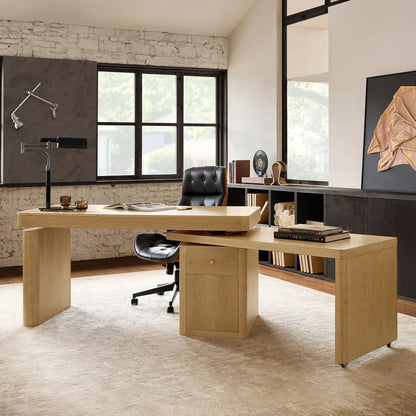 360-Degree Rotating Desk Electric Adjustable Standing Desk with Flip-Top Lid